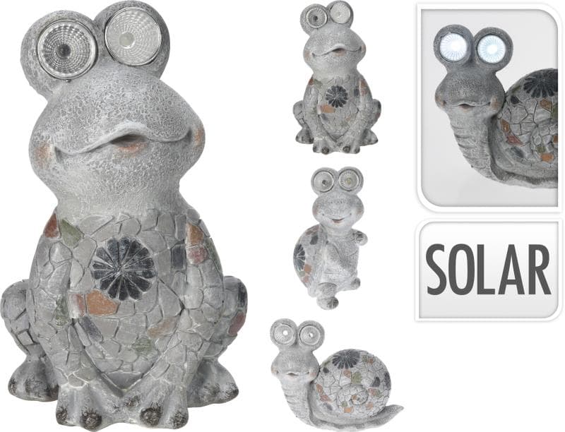 ANIMAIS COM OLHOS LUZ SOLAR , 3 SORTIDOS