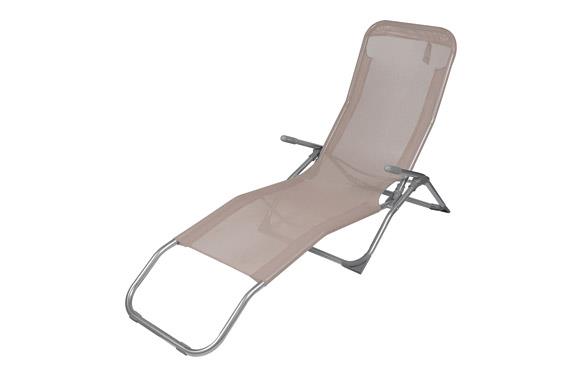 ESPREGUICADEIRA  TAUPE 185X61X95CM