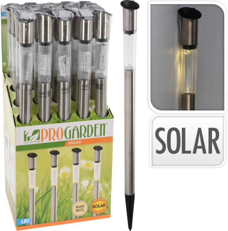 CANDEEIRO  SOLAR INOX 70CM