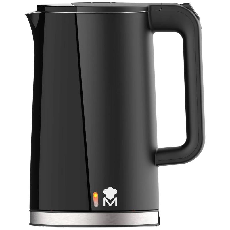 CHALEIRA ELETRICA 1,7 L FOODIES 2200 W . Segurança durante o uso
Pé giratório 360°
Fácil de limpar