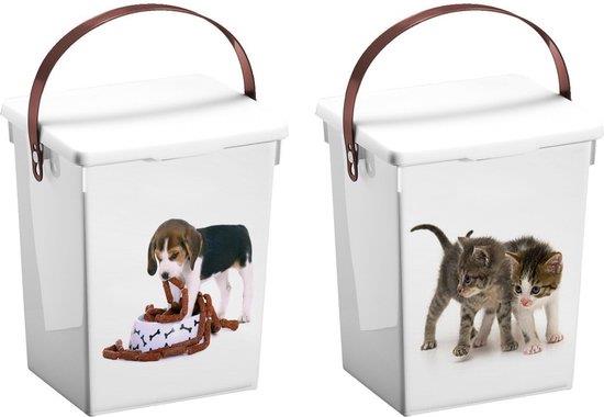 BALDE PET 5 L PARA GUARDAR A RAÇÃO DO SEU GATO OU CÃO.