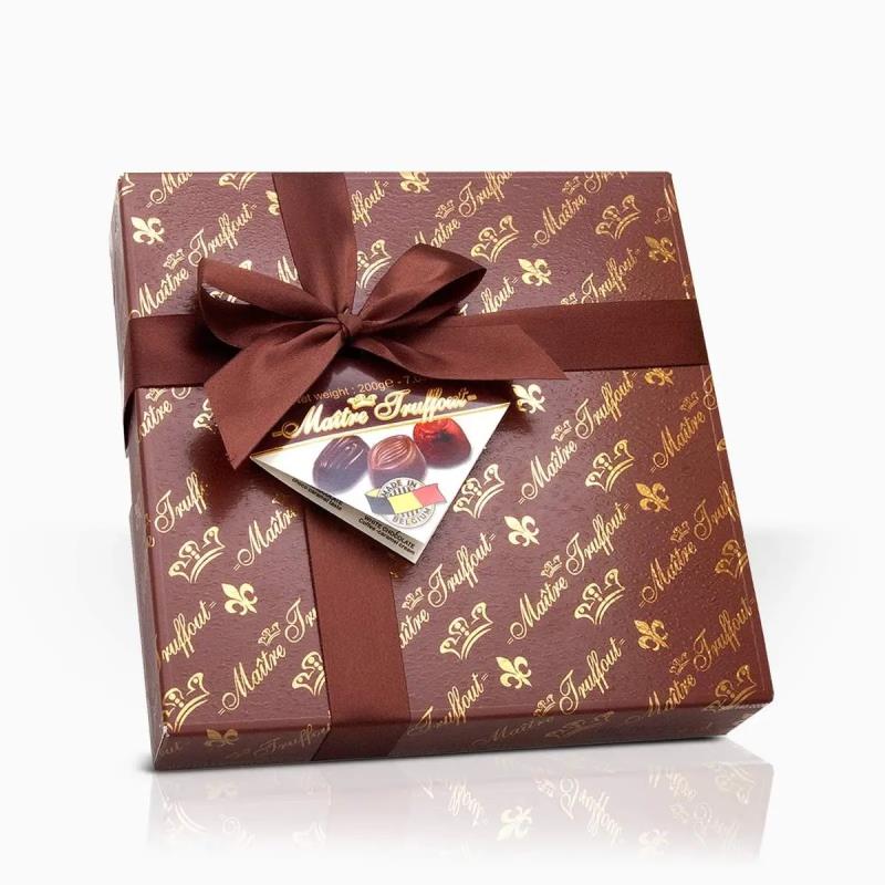 BOMBONS BELGIAN PRALINES  DARK 200 GR