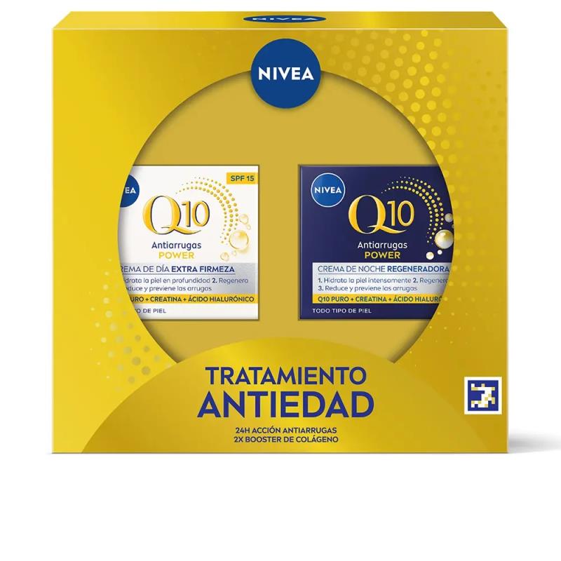 NIVEA Q 10 CREME DE DIA E CREME DE NOITE.