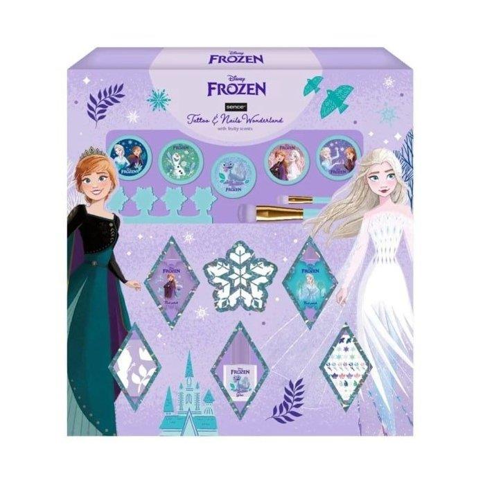 CONJUNTO SENCE TATTO E UNHAS DISNEY FROZEN