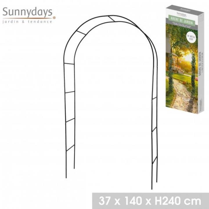 ARCO DE METAL JARDIM 37X140XH240CM