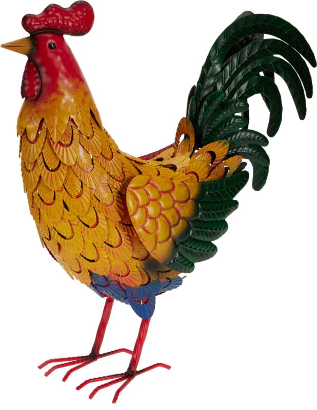 GALO METAL DECORATIVO 45 CM