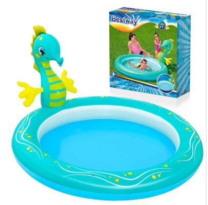 PISCINA INSUFLÁVEL PARA BEBÉ , CAVALO MARINHO