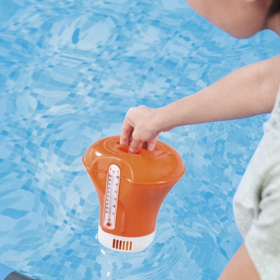 BESTWAY FLUTUADOR FLOWCLEAR COM TERMÔMETRO SORTIDO - Image 2