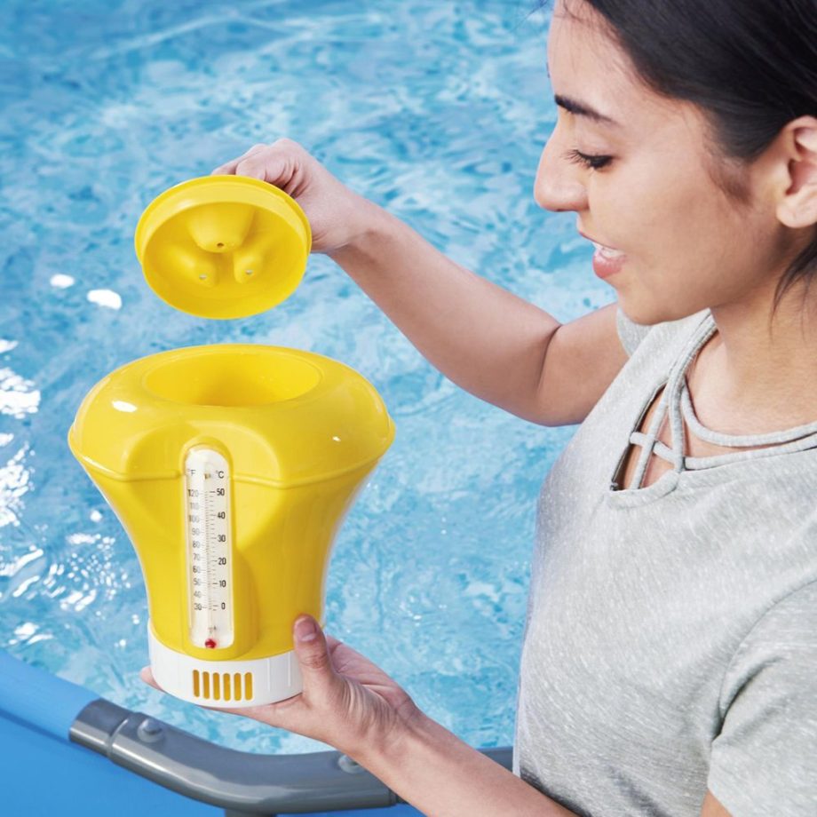 BESTWAY FLUTUADOR FLOWCLEAR COM TERMÔMETRO SORTIDO - Image 3